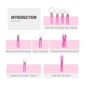 Nilight 540 conectores de alambre termorretráctiles_6