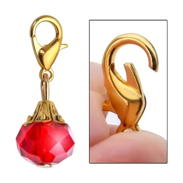 Aylifu Colgante de cristal de 24 piezas dije de cristal