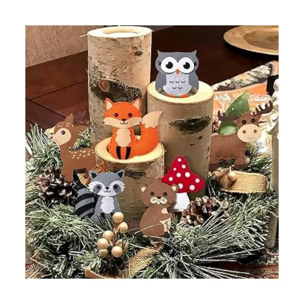 CiyvoLyeen Woodland Animals Craft Kit Forest Creatures DIY_6