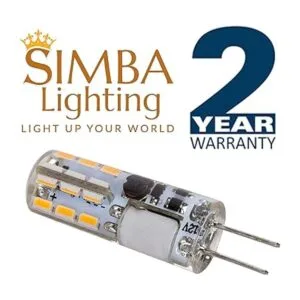 Simba Lighting Bombilla LED G4 5 unidades 1.1 W T3 10
