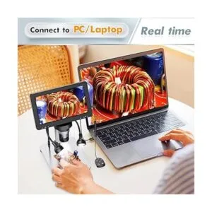 Elikliv EDM9 Microscopio digital LCD de 7 pulgadas 1200X_5