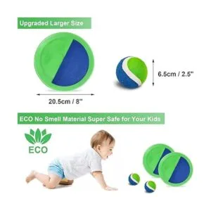 Jalunth Juego de Paddle Juguetes de playa Patio_5