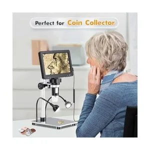 Elikliv EDM9 Microscopio digital LCD de 7 pulgadas 1200X_2