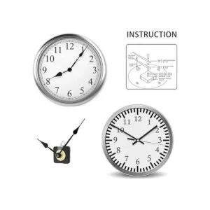 2 piezas de mecanismo de movimiento de reloj silencioso_5