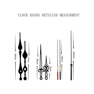 2 piezas de mecanismo de movimiento de reloj silencioso_4