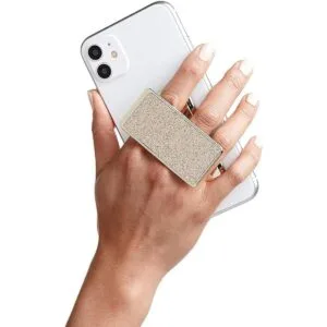 HANDL New York Agarre y soporte con purpurina de champán_1