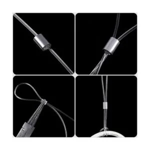 Alambre de pescado de nailon transparente fuerte para_3