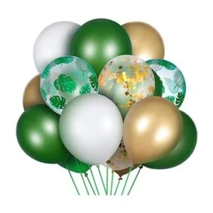 65 globos temáticos de safari en la selva globos de látex_1