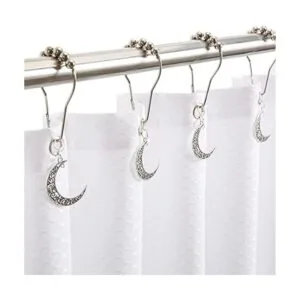 CHICTIE Ganchos para cortina de ducha ganchos decorativos