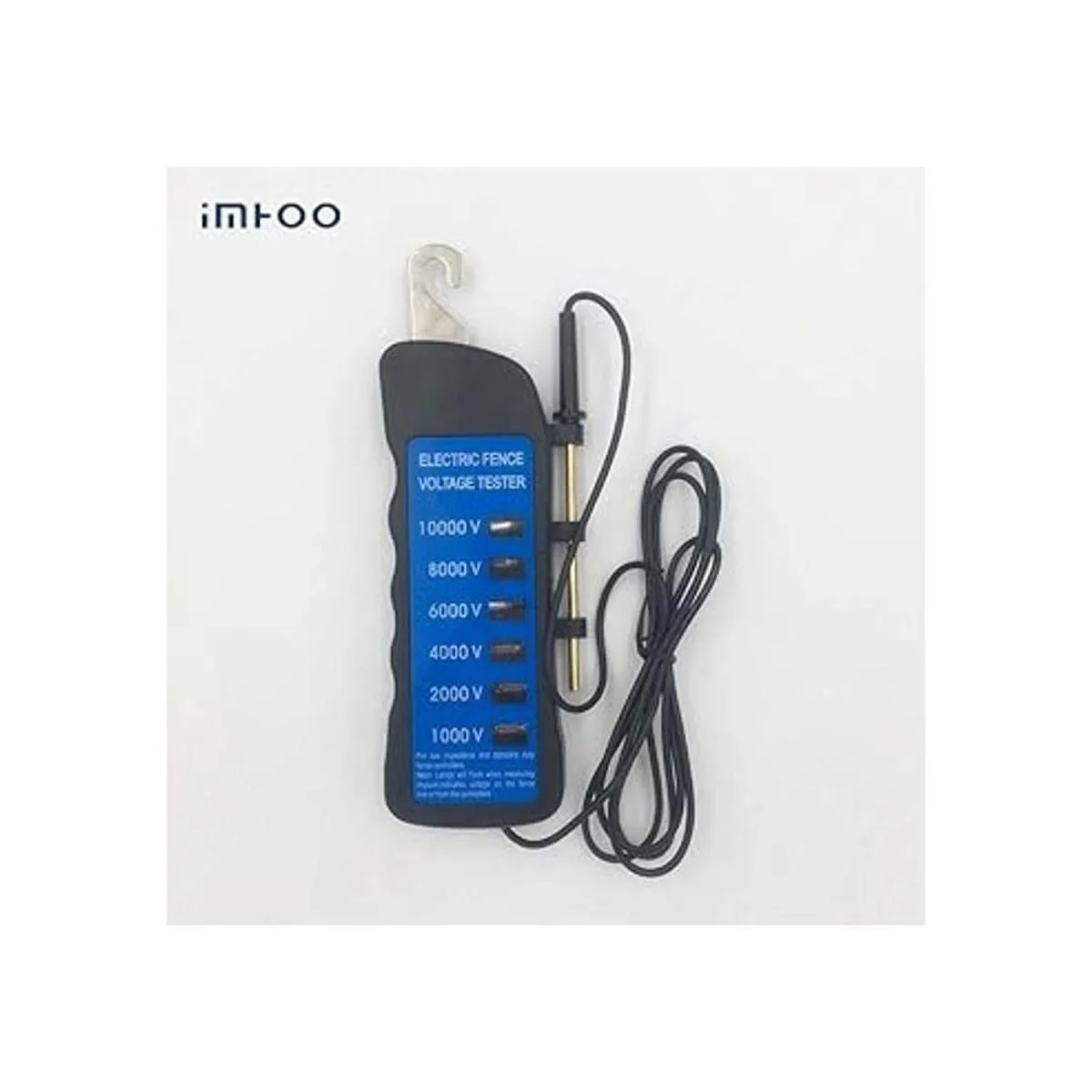 Probador eléctrico de la cerca de la granja del voltímetro_2