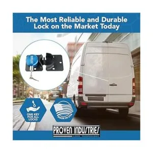 Proven Industries Kit de cerradura y cerrojo de disco_5