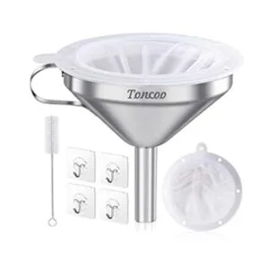 Toncoo Embudo de acero inoxidable de alta calidad de 5_1