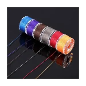 144 bobinas de hilo de coser preenrolladas compatibles con