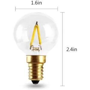 Bombillas LED Edison E14 de 1 W no regulables base_4