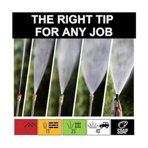 Lavadora eléctrica a presión 2.4GPM WHOLESUN 3000PSI._5