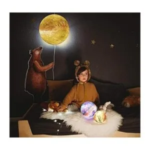 LOGROTATE Lámpara de luna para niños lámpara de galaxia_3