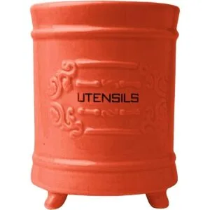 Soporte de utensilios de cocina de cerámica francesa_1