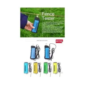 Probador eléctrico de la cerca de la granja del voltímetro_3