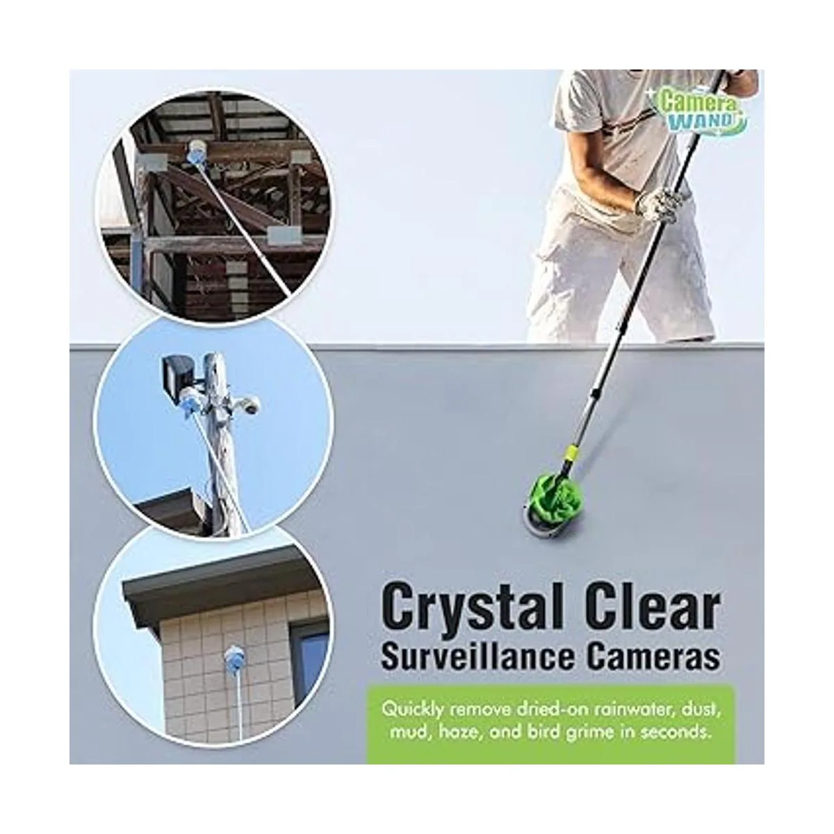 CameraShine Kit de limpieza de cámara de vigilancia se_3