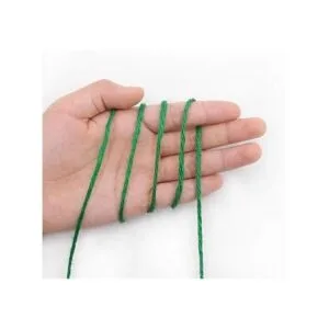 Tenn Well Cuerda de yute verde para jardín 0.118 in de_3