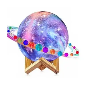 LOGROTATE Lámpara de luna para niños lámpara de galaxia_1