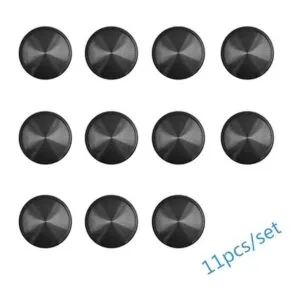 Fromthenon Discos de aluminio dorado de 1 pulgada para_6