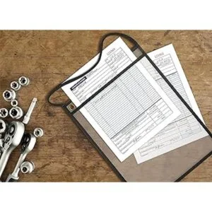 Better Office Products Soporte para billetes con correa_3