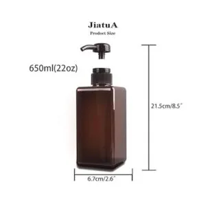 Botellas de bomba de plástico vacías de 22 onzas 22.0 fl_6