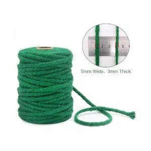 Tenn Well Green Garden Cuerda de yute trenzada 100 pies_5