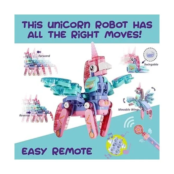 BOTZEES GO Juguetes de unicornio robots de unicornio_3