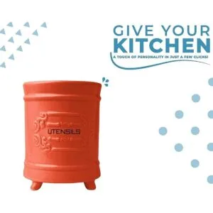 Soporte de utensilios de cocina de cerámica francesa_4