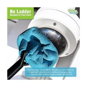 CameraShine Kit de limpieza de cámara de vigilancia se_4