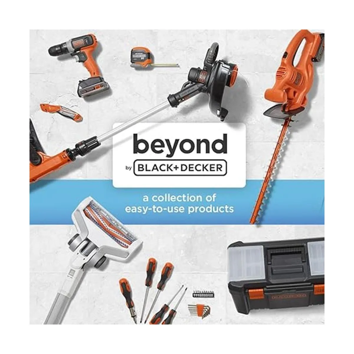 Beyond by BLACKDECKER Caja de herramientas 19 y 12_6