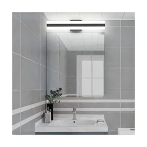 Aipsun Lámpara de tocador negra moderna de 23.6