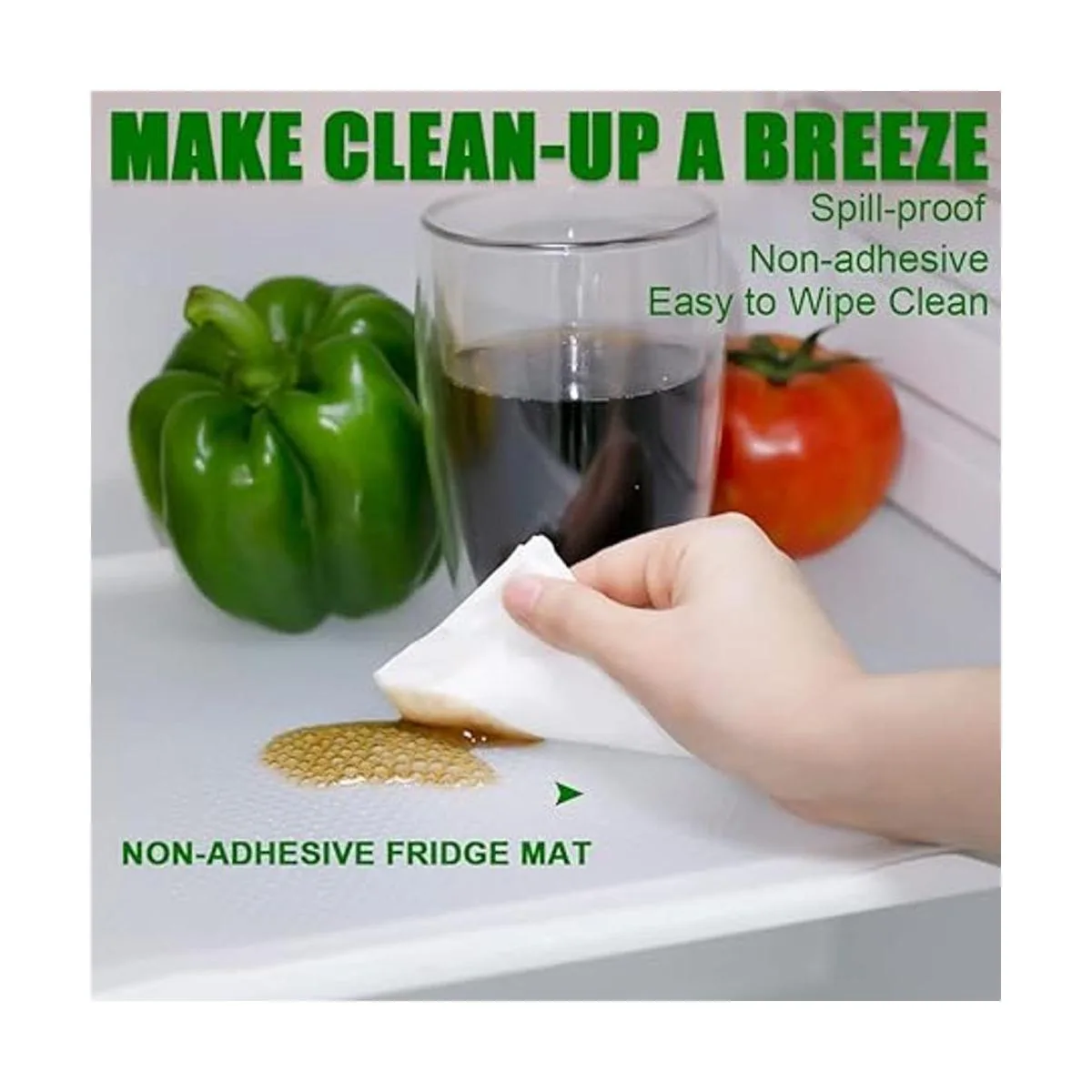 Revestimientos de refrigerador 12 x 17.7 pulgadas_4