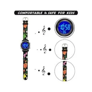 Kids Digital Sport Waterproof Watch for Girls Boys Kid