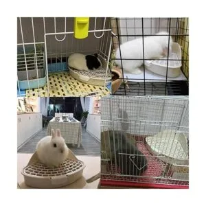 Hamiledyi Bunny Litter Pet Toilet Orinal Trainer Corner