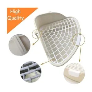 Hamiledyi Bunny Litter Pet Toilet Orinal Trainer Corner