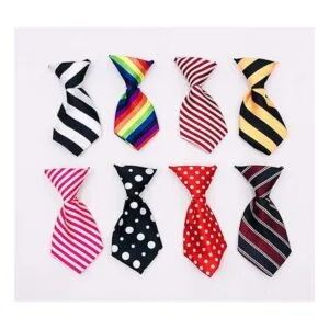 8 piezas de PET SHOW con rayas de lunares y pequeños_5