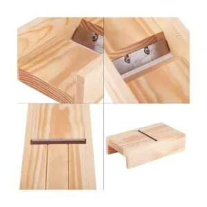 PH PandaHall Jabones de madera biseladora velas de_4