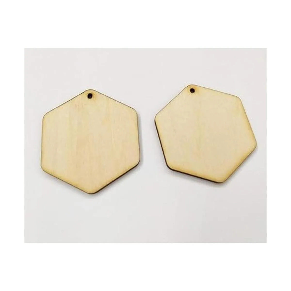 30 pendientes de madera natural con forma de hexágono_3