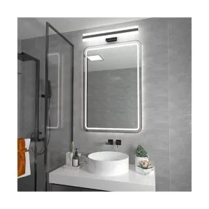 Aipsun Lámpara de tocador negra moderna de 23.6