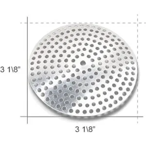 VARNAHOME Colador de baño de aluminio estilo clip_4
