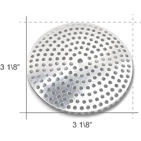 VARNAHOME Colador de baño de aluminio estilo clip_4