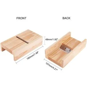 PH PandaHall Jabones de madera biseladora velas de_3