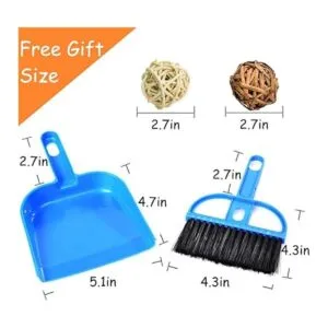 Hamiledyi Bunny Litter Pet Toilet Orinal Trainer Corner