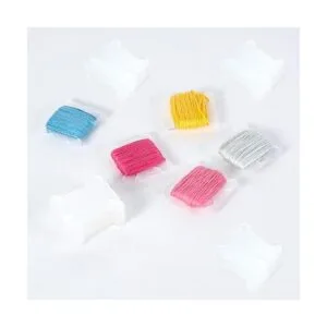 300 bobinas de hilo dental de plástico con bobina para_4