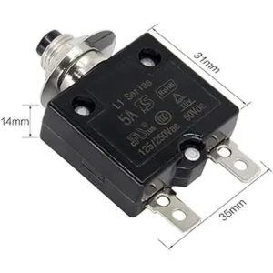 RKURCK Disyuntor de circuito térmico de 5 amperios_5