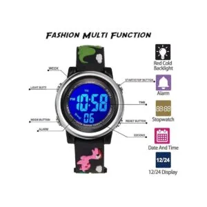 Kids Digital Sport Waterproof Watch for Girls Boys Kid