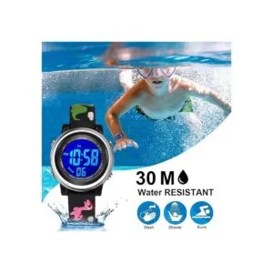 Kids Digital Sport Waterproof Watch for Girls Boys Kid